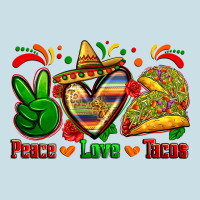 Peace Love Tacos Ladies Tee | Teevron