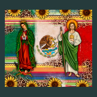 Mexico Flag Our Lady Of Guadalupe San Judas Sunflower Premium Hoodie | Teevron