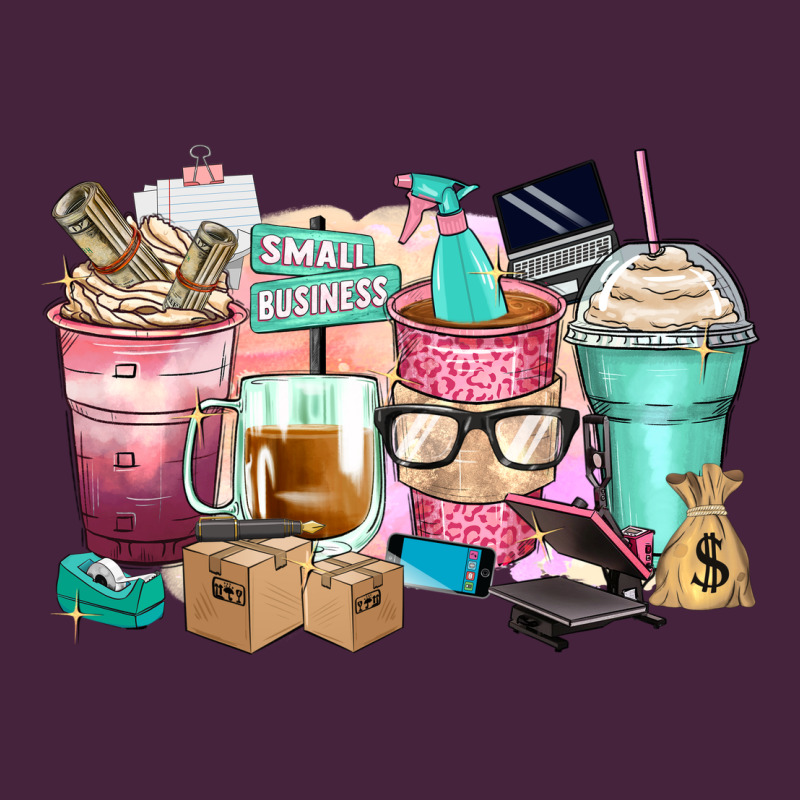 Small Business Coffee Cups Premium Tee by Zillion Design Studio | Teevron