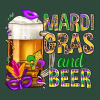 Mardi Gras And Beer Zipper Hoodie | Teevron