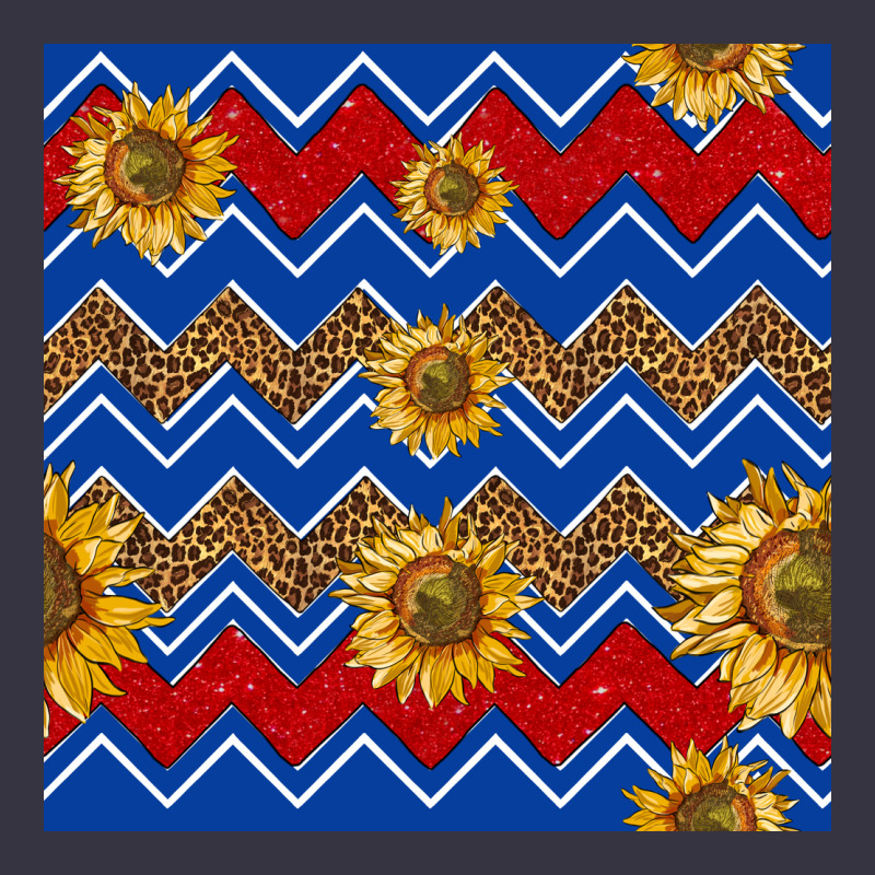 4th Of July Sunflower Seamless  Pattern Vintage Hoodie by BundleAndBundleShop | Teevron