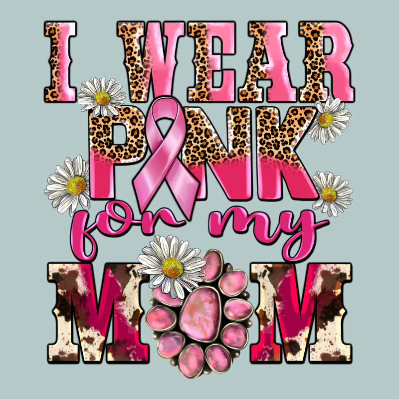 I Wear Pink For My Mom Heavy Core Tee by BarkalooDesign | Teevron