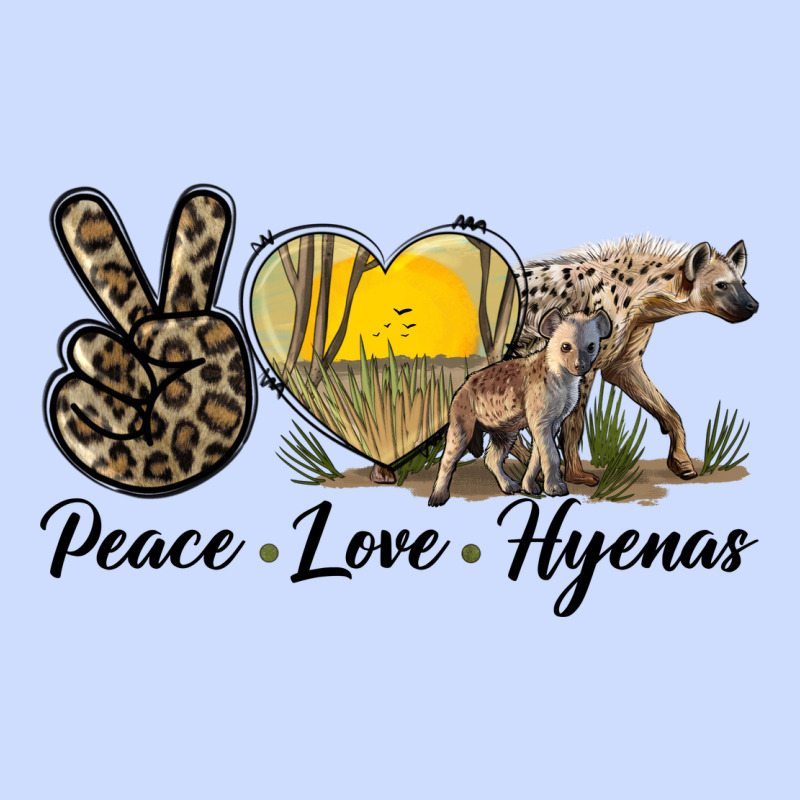 Peace Love Hyenas Urban Heavy Tee by LillyAllenDesigns | Teevron