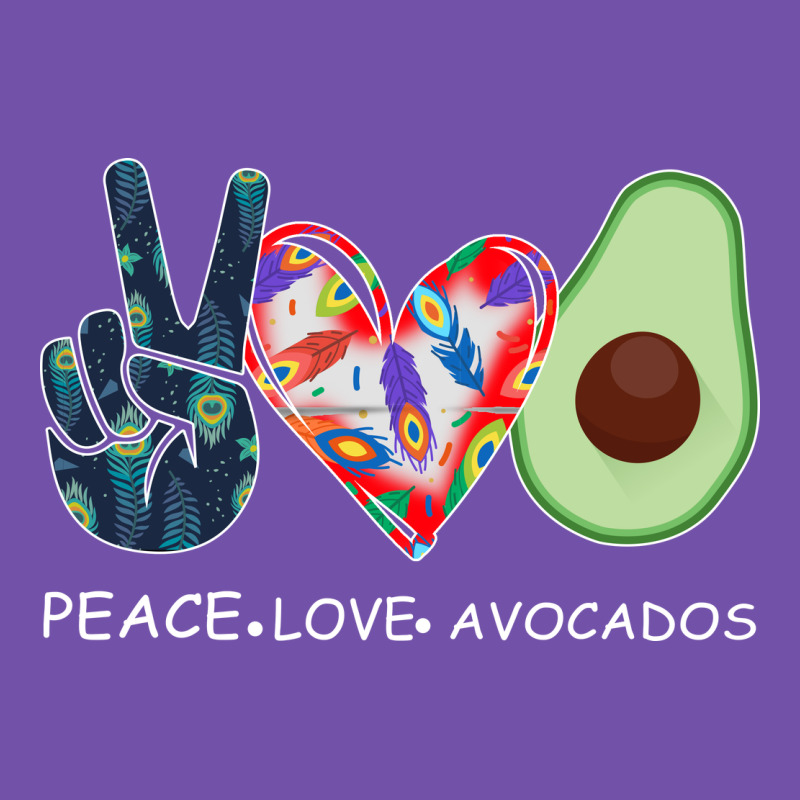 Peace Love Avocados Premium Sweatshirt by Bettercallsaul | Teevron