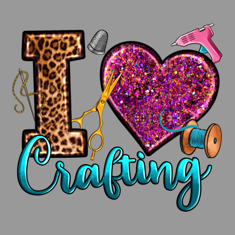 I Love Crafting Vintage Hoodie by RanaPortraitStore | Teevron