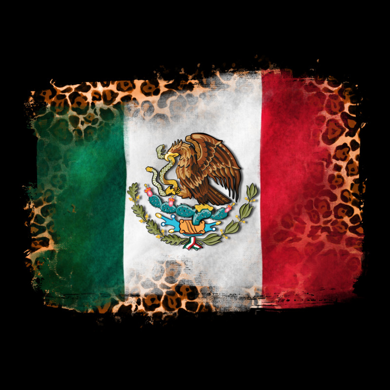 Mexican And Leopard Flag Premium Tee by CTS Tumbler Store | Teevron