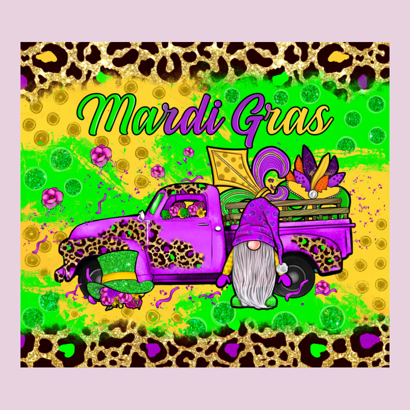 Mardi Gras Gnome Truck Ladies Tee by JahusDesignShop | Teevron