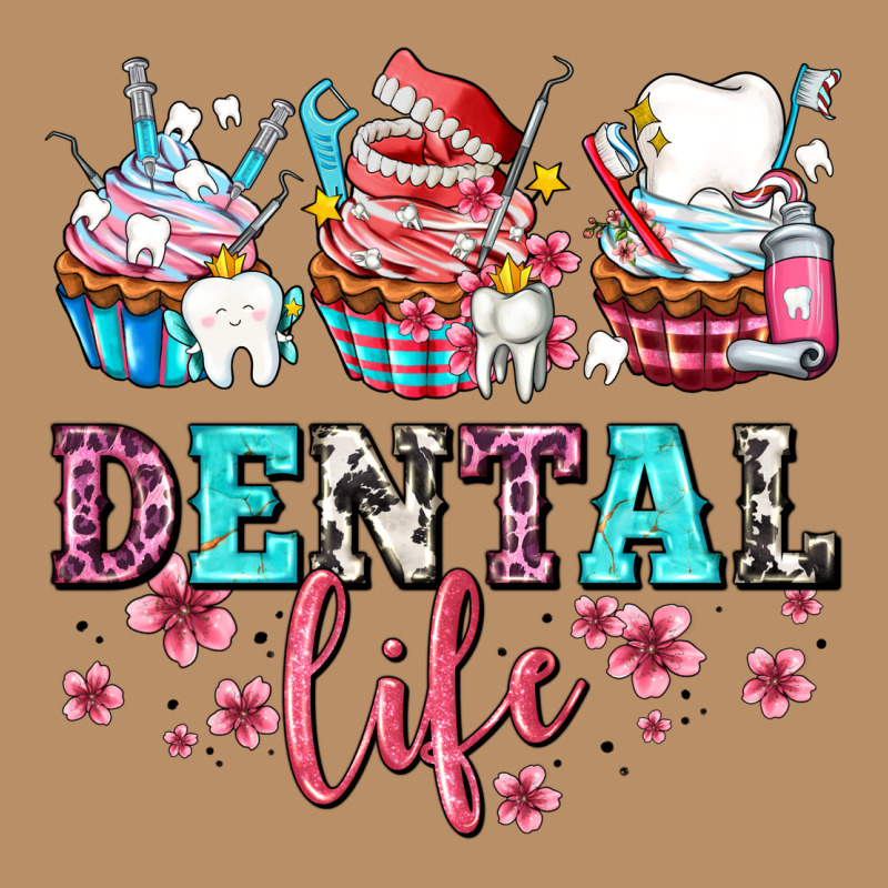 Dental Life With Cupcakes Vintage Hoodie by AdoDesignShop | Teevron