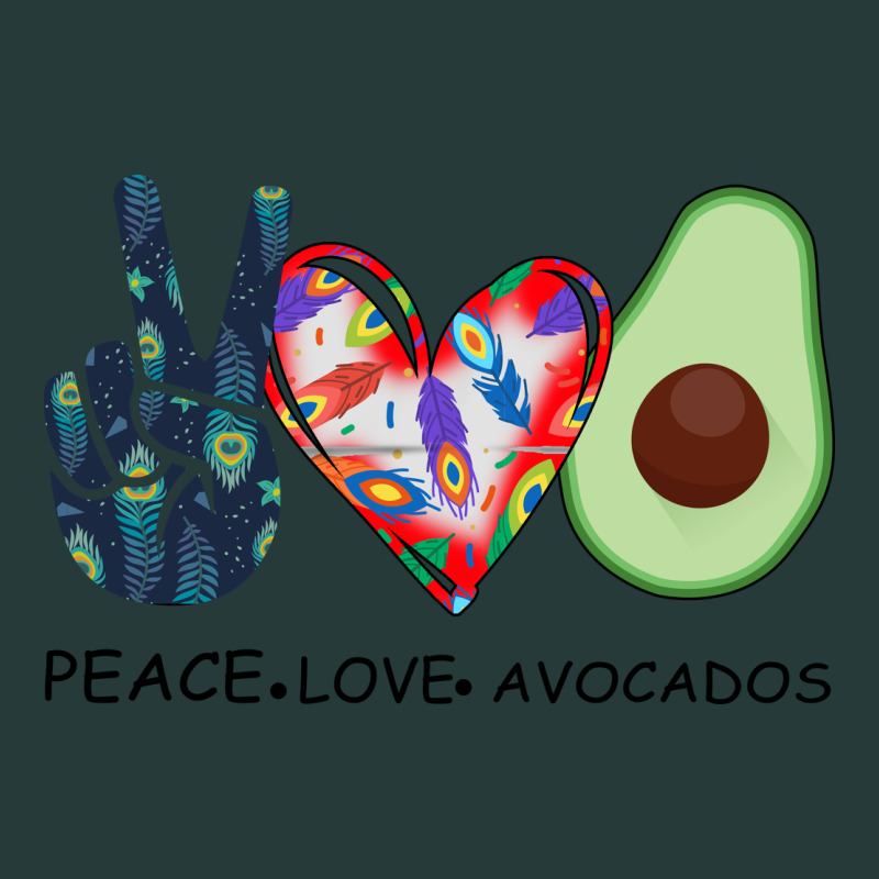 Peace Love Avocados Premium Sweatshirt by Bettercallsaul | Teevron