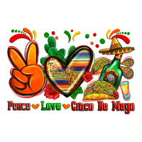 peace love cinco de mayo | Teevron