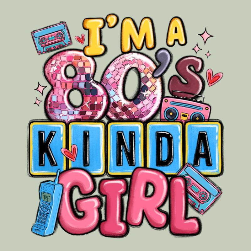 I'm A 80's Kinda Girl Long Sleeve Tee by MaliasSmallBusiness | Teevron