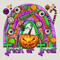 Trick Or Treat Halloween Rainbow Heavy Core Tee | Teevron