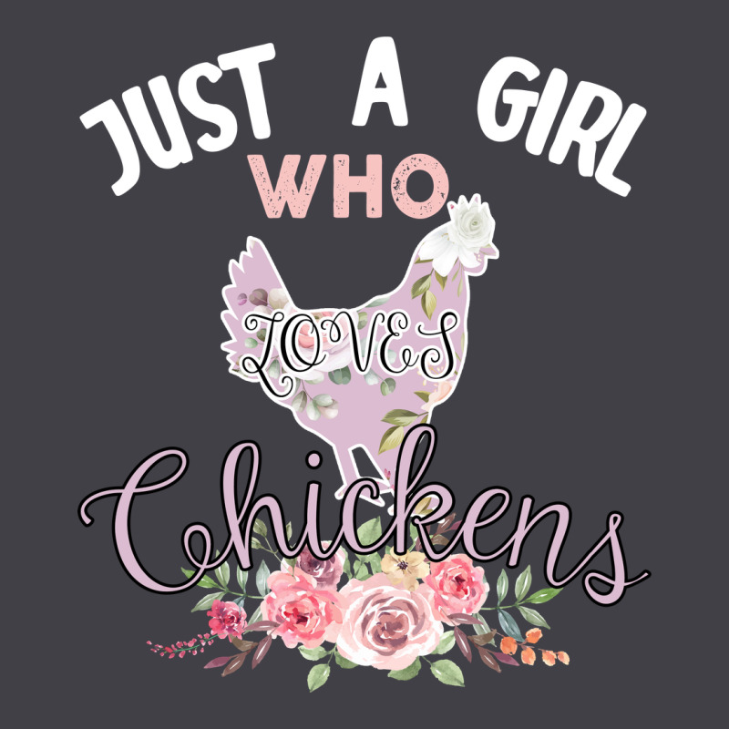 Just A Girl Who Loves Chickens Heavyweight Hoodie by Bettercallsaul | Teevron