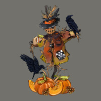 Scarecrow With Pumpkin Premium Hoodie | Teevron