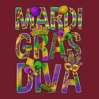 Mardi Gras Diva Zipper Hoodie | Teevron