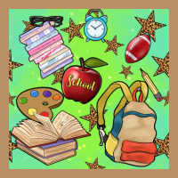 School Seamless Pattern Vintage Hoodie | Teevron