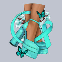 Ovarian Cancer Diva Teal Ribbon Premium Hoodie | Teevron