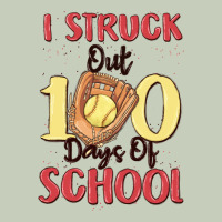 I Struck Out 100 Days Of School Long Sleeve Tee | Teevron