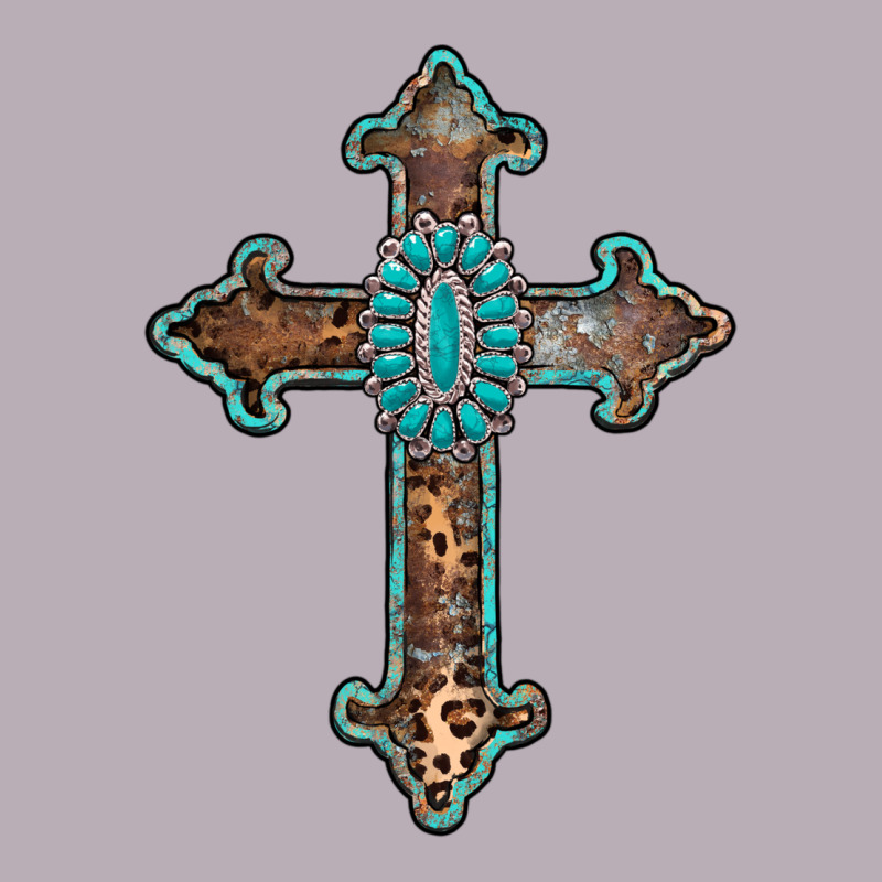 Turquoise Cross Vintage Tee by AdoDesignShop | Teevron
