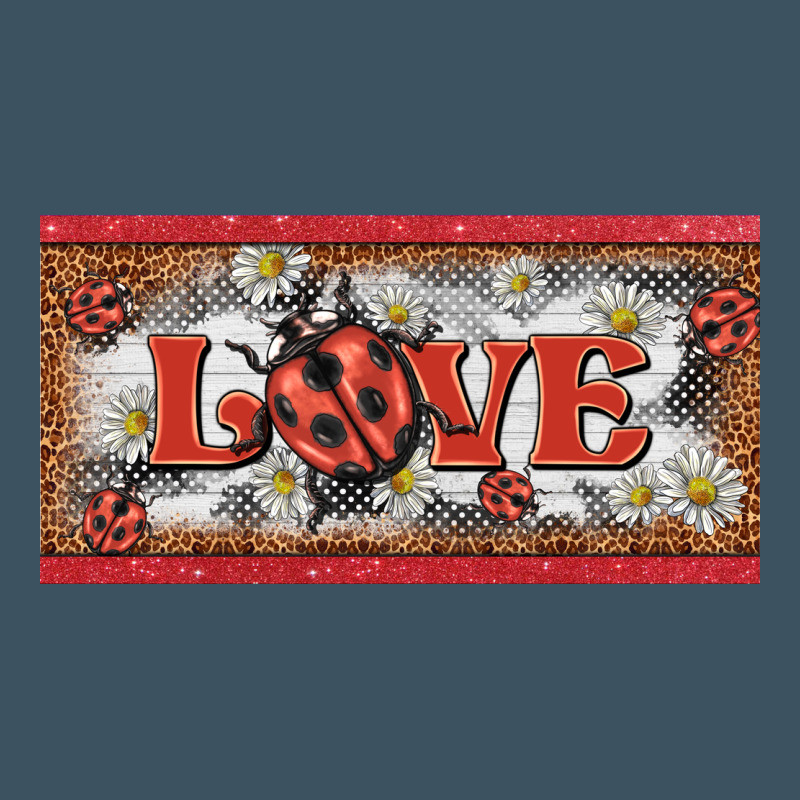 Love Ladybug    License Plate Template Urban Heavy Tee by BarkalooDesign | Teevron