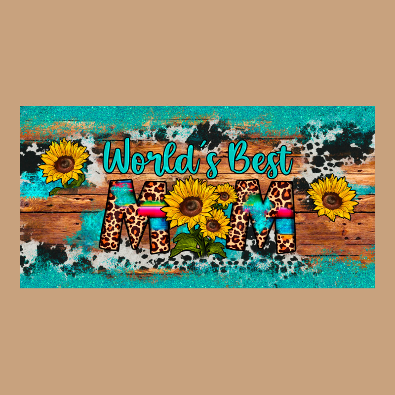 World's Best Mom Sunflower License Plate Vintage Tee by Artiststas | Teevron