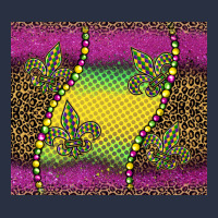Mardi Gras  Leopard Pink Glitter Heavyweight Sweatshirt | Teevron