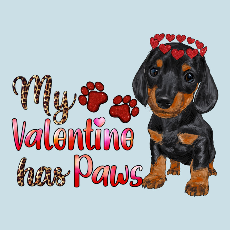 My Valentine Has Paws Ladies Tee by RanaPortraitStore | Teevron