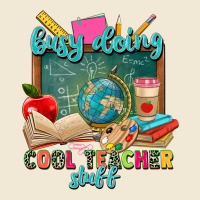 Busy Doing Cool Teacher Stuff Premium Tee | Teevron