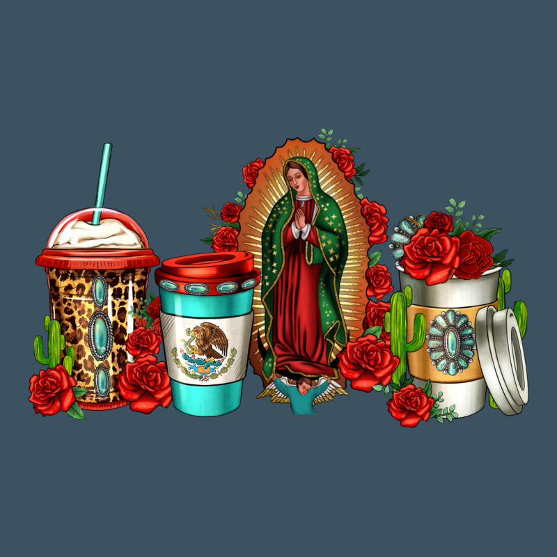 Lady Of Guadalupe Coffee Urban Heavy Tee by Jasminsmagicworld | Teevron
