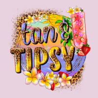 Tan Tipsy Summer Ladies Tee | Teevron
