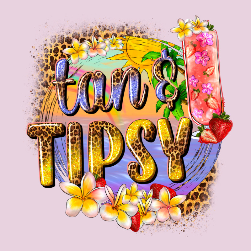 Tan Tipsy Summer Ladies Tee by texasbilliewilder | Teevron