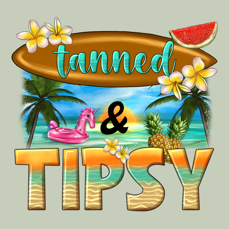 Tanned And Tipsy Ladies Tee by texasbilliewilder | Teevron