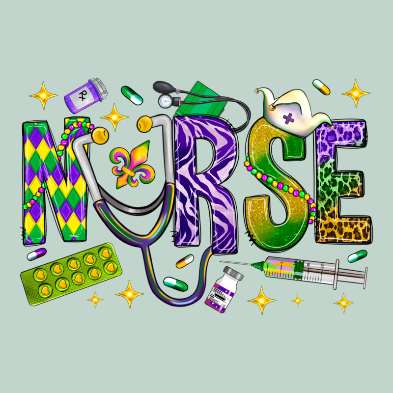 Mardi Gras Nurse Zipper Hoodie by BundleAndBundleShop | Teevron