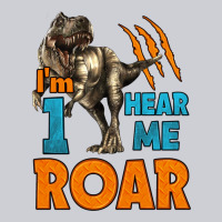 I'm One Hear Me Roar Dinosaur Birthday Heavyweight Sweatshirt | Teevron