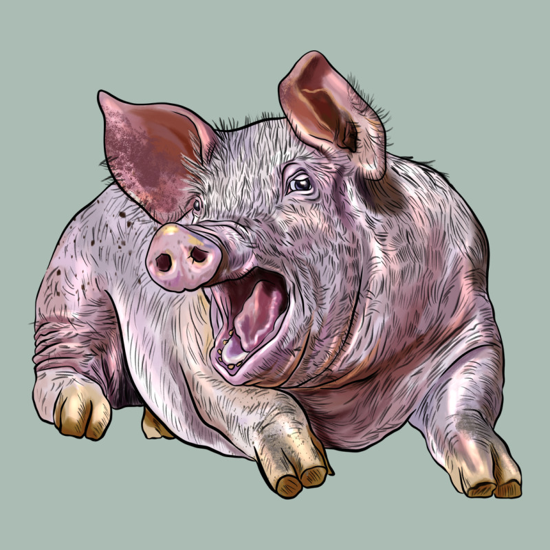 Landrace Pig Classic Tee by LillyAllenDesigns | Teevron