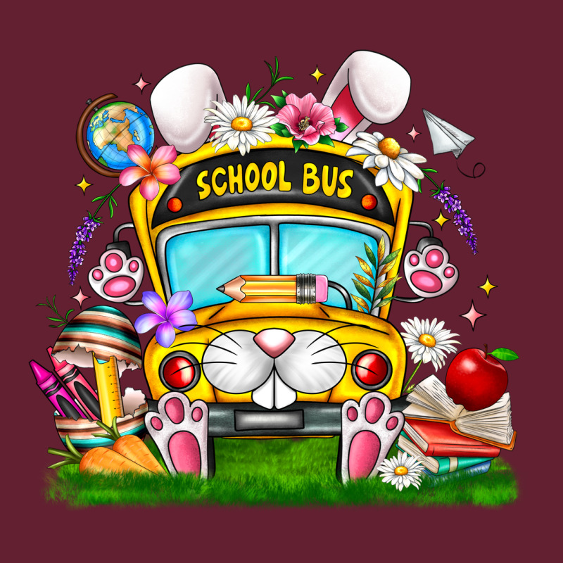Easter School Bus Classic Tee by CowhideDigitalArt | Teevron