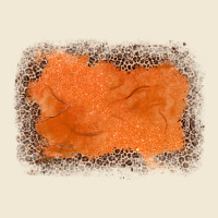 Gemstone Orange Leopard Background Ladies Tee | Teevron