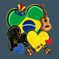 Brazil Hearts Urban Heavy Tee | Teevron