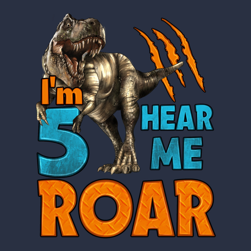 I'm Five Hear Me Roar Dinosaur Birthday Heavyweight Sweatshirt by LillyAllenDesigns | Teevron