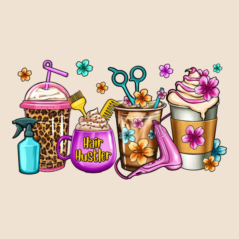 Hair Hustler Coffee Urban Heavy Tee by Jasminsmagicworld | Teevron