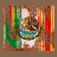Mexican Flag Serape Premium Tee | Teevron