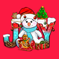 Joy Christmas With Snowman Bbs Zipper Hoodie | Teevron