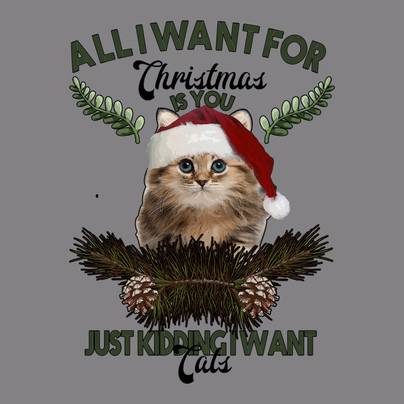 All I Want For Christmas Is You Just Kidding I Want Cats Heavyweight Hoodie by Bettercallsaul | Teevron