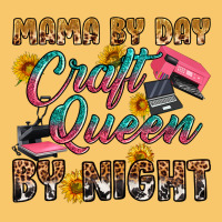 Mama By Day Craft Queen By Night Vintage Hoodie | Teevron