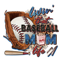 Livin' That Baseball Mom Life Premium Tee | Teevron