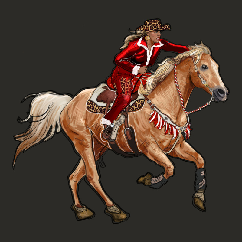 Christmas Cowgirl Heavy Core Tee by RanaPortraitStore | Teevron