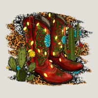 Christmas Cowboy Boots Heavy Core Tee | Teevron