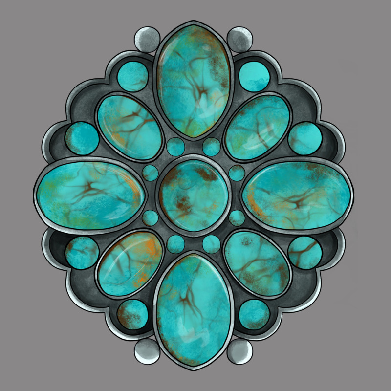 Turquoise Gemstone Vintage Tee by Artiststas | Teevron