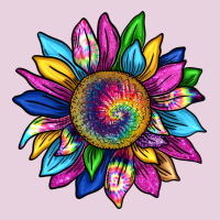 Tie Dye Sunflower Ladies Tee | Teevron