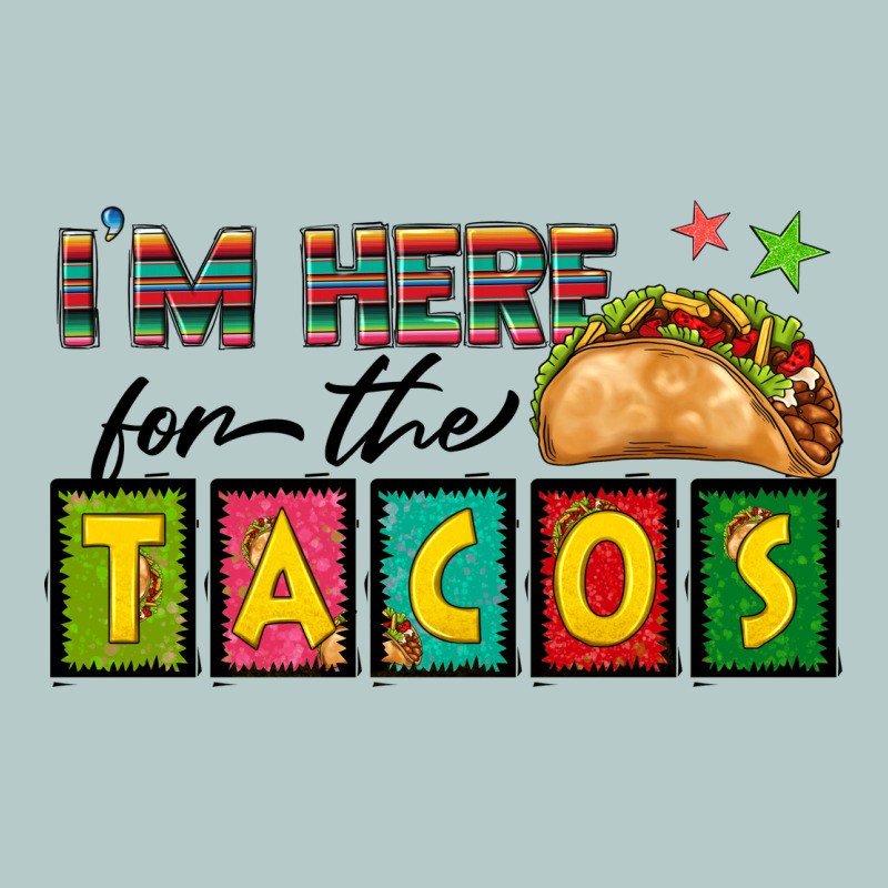 I'm Here For The Tacos Heavy Core Tee by texasbilliewilder | Teevron